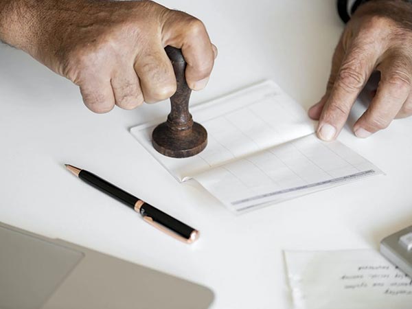 autenticação de documentos