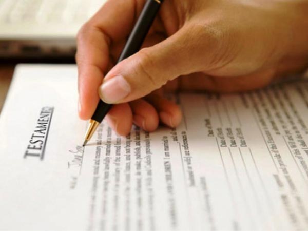 solicitar certidão negativa de testamento