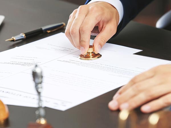 firma reconhecida em cartório