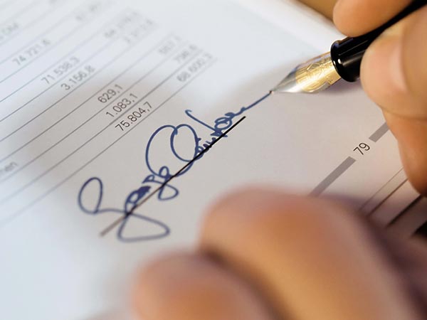 reconhecimento de firma